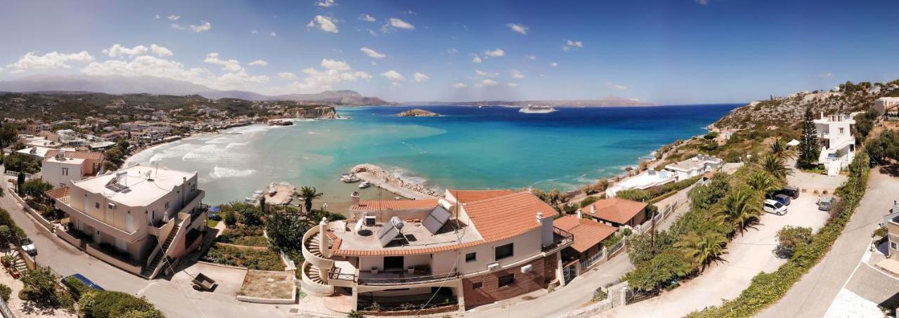 Manos Apartments Almirida Esterno foto